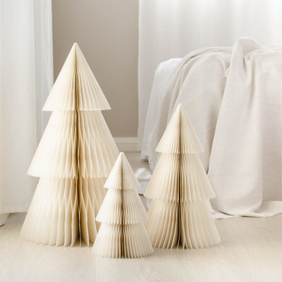 Deluxe Tree Standing Ornament - Off-White