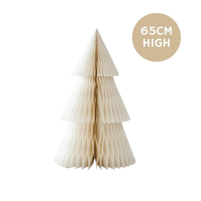 Deluxe Tree Standing Ornament - Off-White