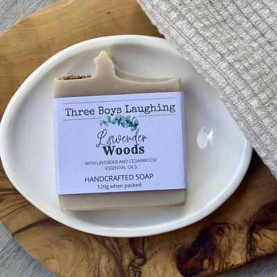 Three Boys Laughing Soap Bar