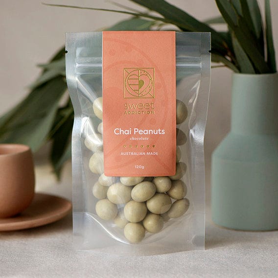 chai peanut chocolates