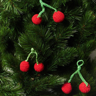 Cherries Red Christmas Decoration