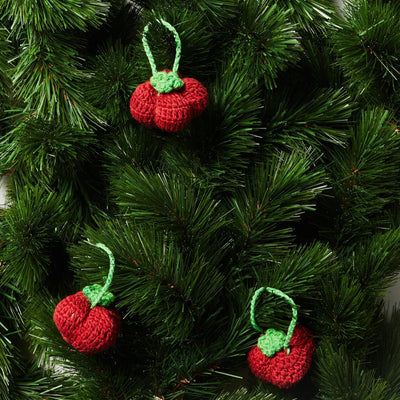 Tomato Red Christmas Decoration