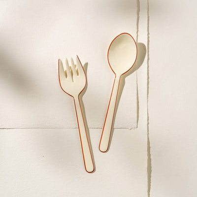 Inartisan salad servers