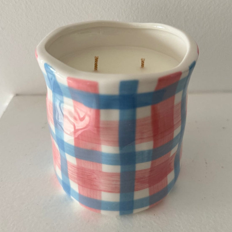 Noss & Co Large Candle - Peony Suede