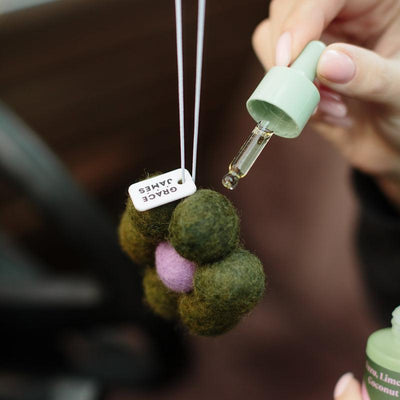 Bloom Collection - Yuzu, Lime & Coconut Felt Air Freshener