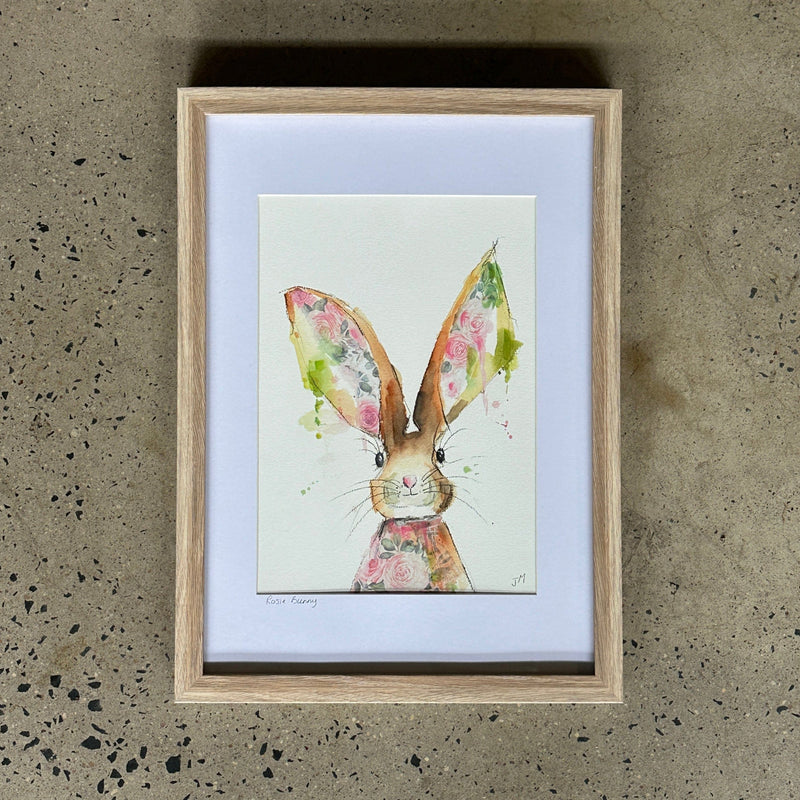 Bunny Framed Limited Addition Print