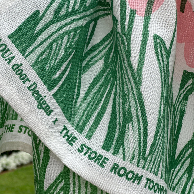 TSR Tulips Tea Towel