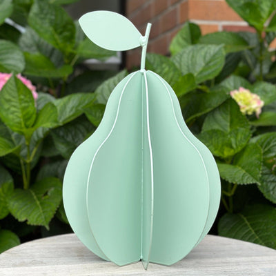 Powder Coated Pear - Aqua