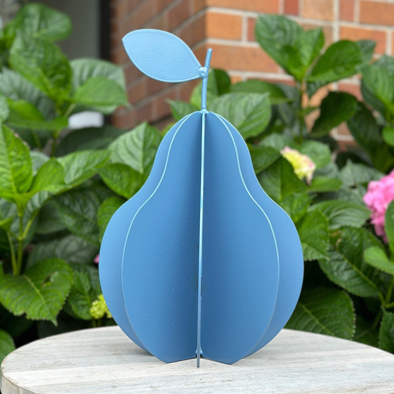 Powder Coated Pear - Blue