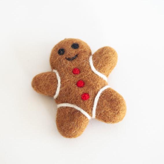 Felt gingerbread