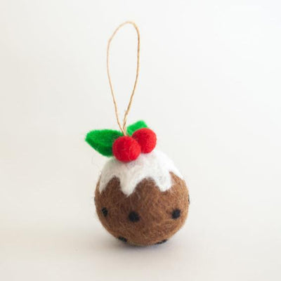 felt Christmas pudding