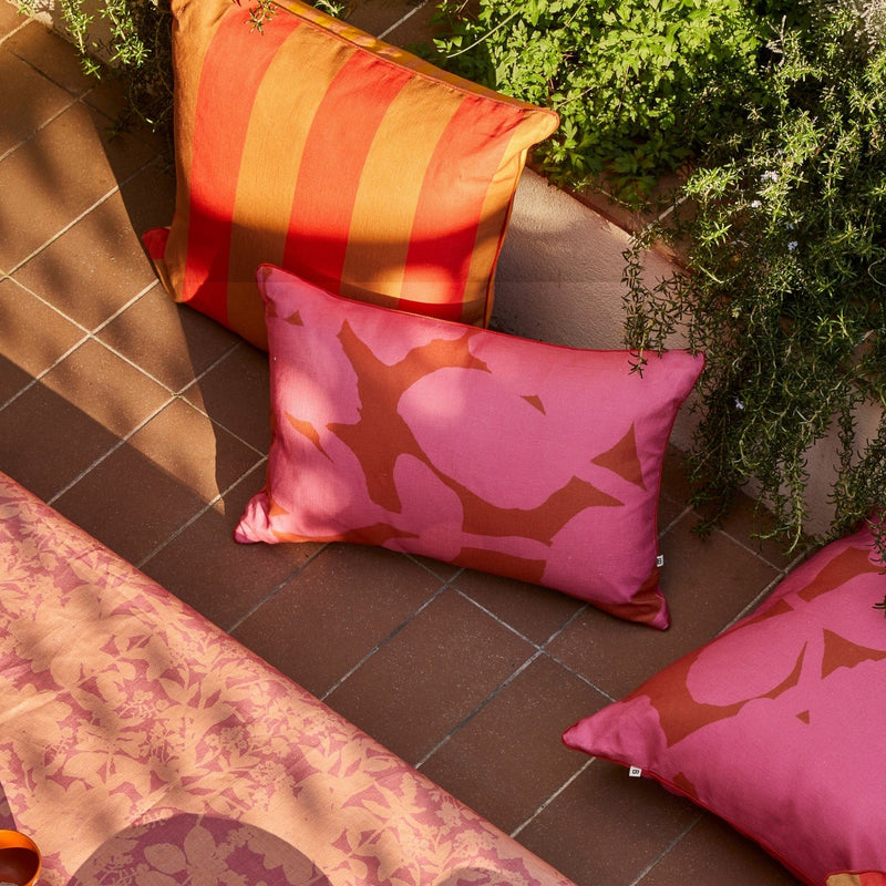 Carmine Pink 60x40cm Outdoor Cushion