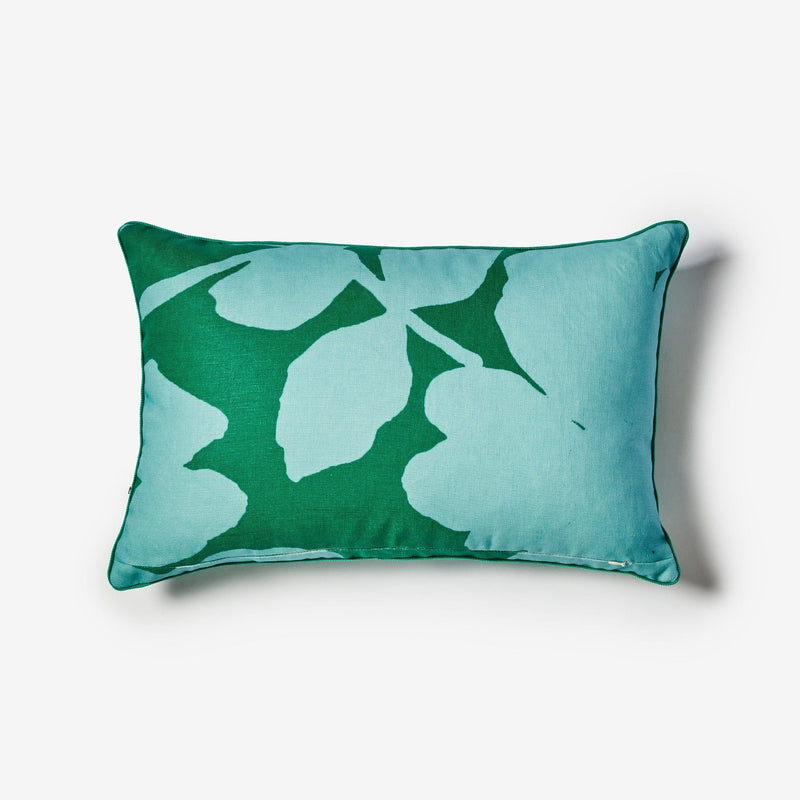 Carmine Blue Green 60x40cm Outdoor Cushion