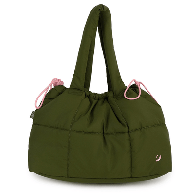 Khaki Marshmallow Midi Tote