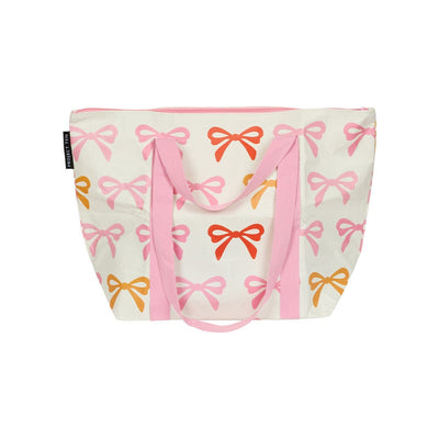 project ten bows zip tote