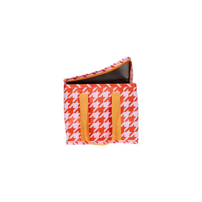 Houndstooth Mini Insulated Tote