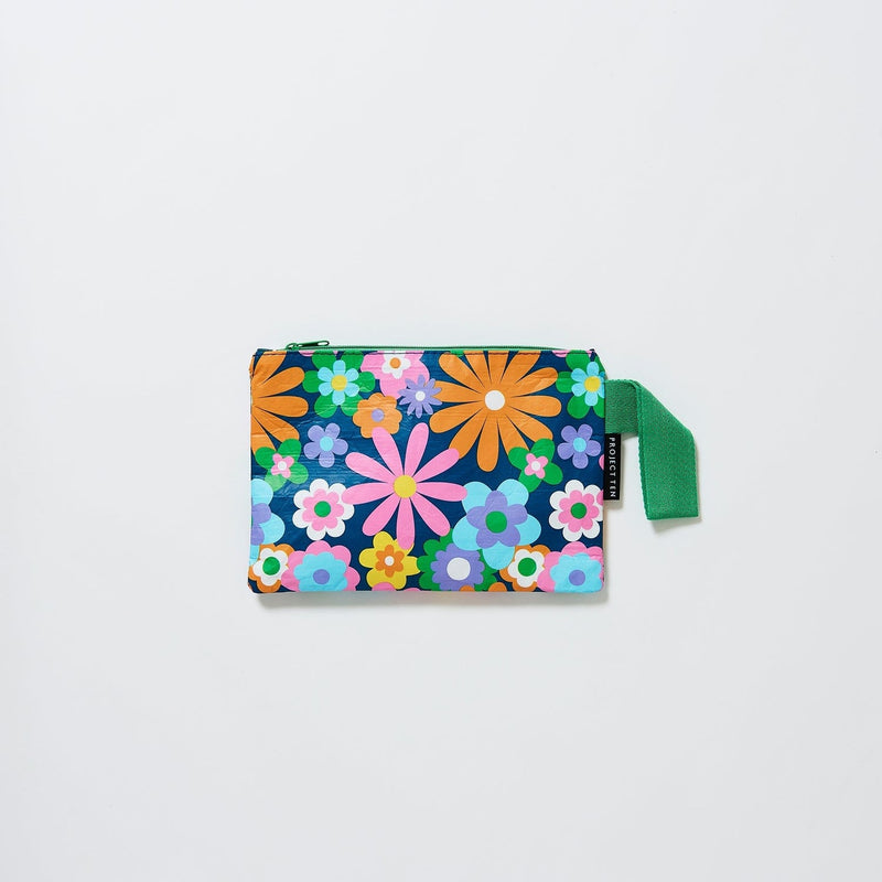 Pop Floral Mini Zip Pouch