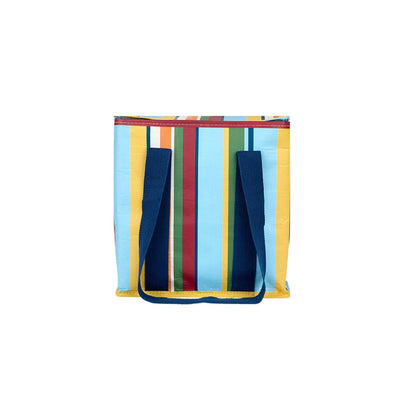 Retro Stripe Insulated Tote