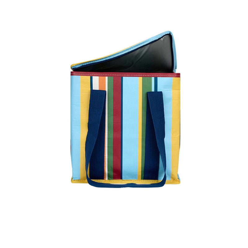 Retro Stripe Insulated Tote