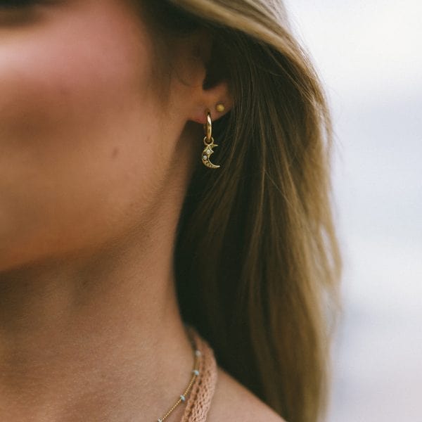 Sparkle Earrings in Gold