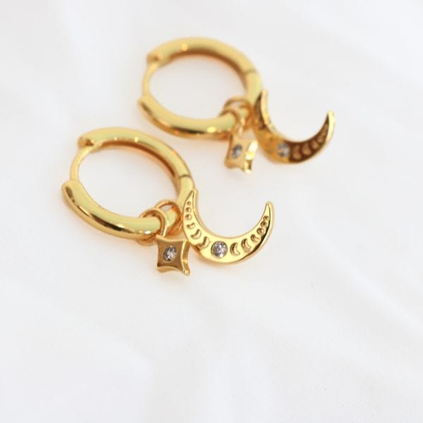 Sparkle Earrings in Gold