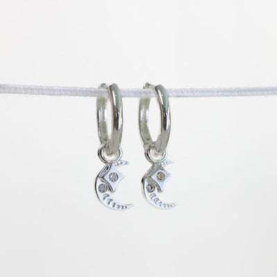 love lunamei sparkle earrings silver