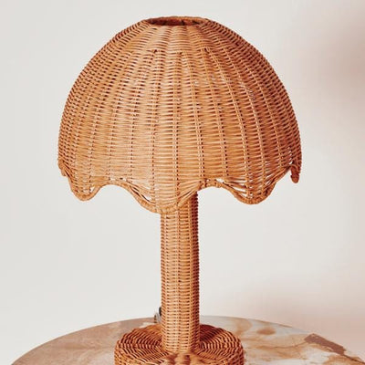 Parasol Rattan Lamp