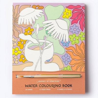 Journey of Something Water Colouring Book 