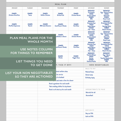 2025 Home Hustle Planner