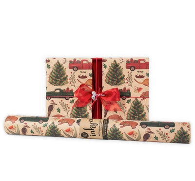 Inky Co Christmas wrapping paper