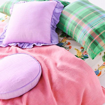 Sweet Pea Frill Upholstery Cushion