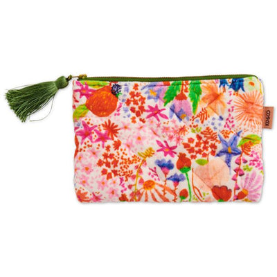 Kip and co meandering meadow cosmetic purse