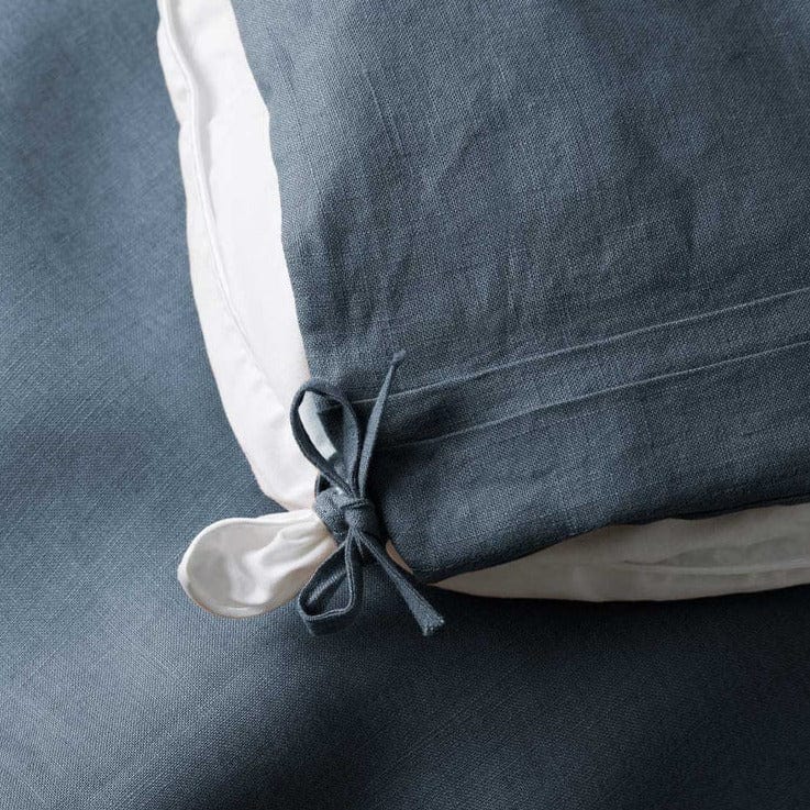 Ravello Linen Quilt - Denim