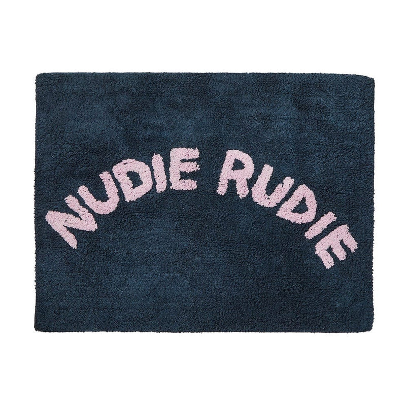 Denim rudie nudie bath mat