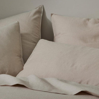 Ravello Linen Pillowcase Pair - Shell