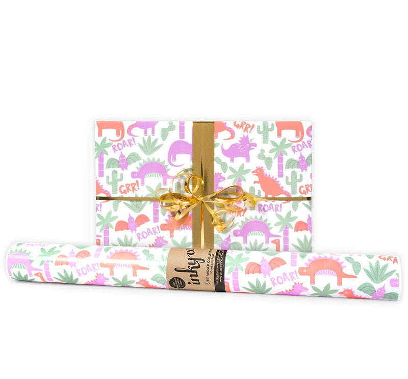 Dino-Mite Candy Wrapping Paper