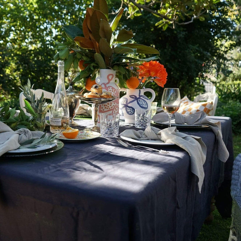 Long Tablecloth 1.8 x 2.8m - Truffle Navy